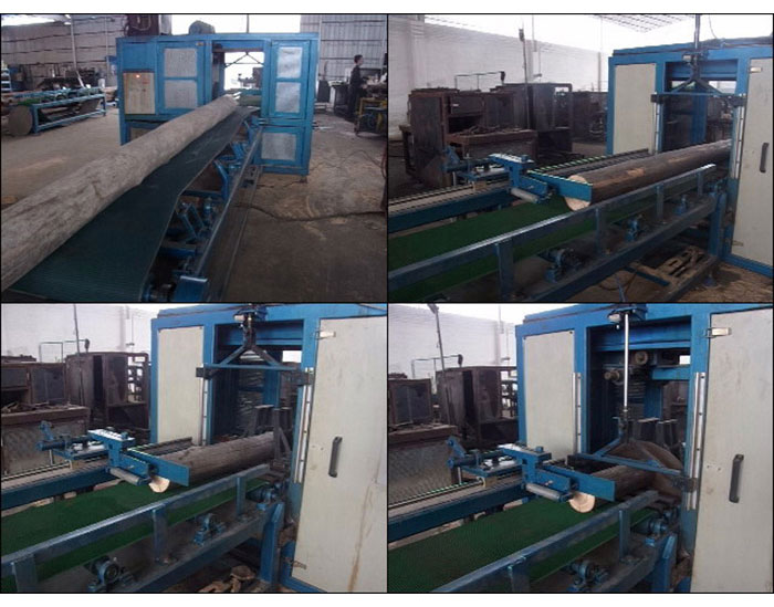 圓木500自動截木機(jī)-加工現(xiàn)場