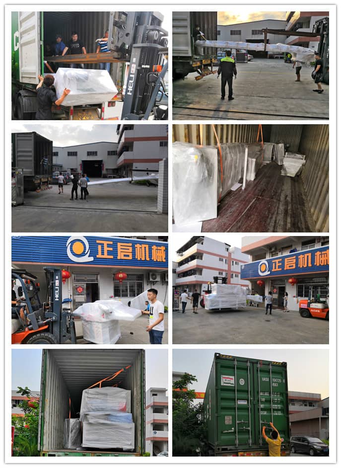 2019年4月發(fā)往美國--ZQ350型原木多片鋸、清邊機、輸送架