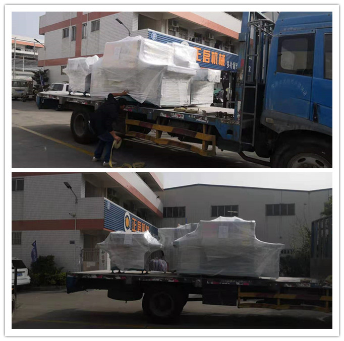 2020年1月發(fā)往廣東省東莞--ZQ300型原木多片鋸、ZQ100型方木