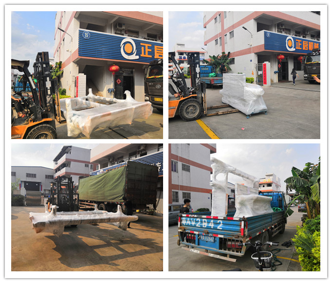 2019年3月發(fā)往滿洲里--原木堆料架、原木自動翻料進料架