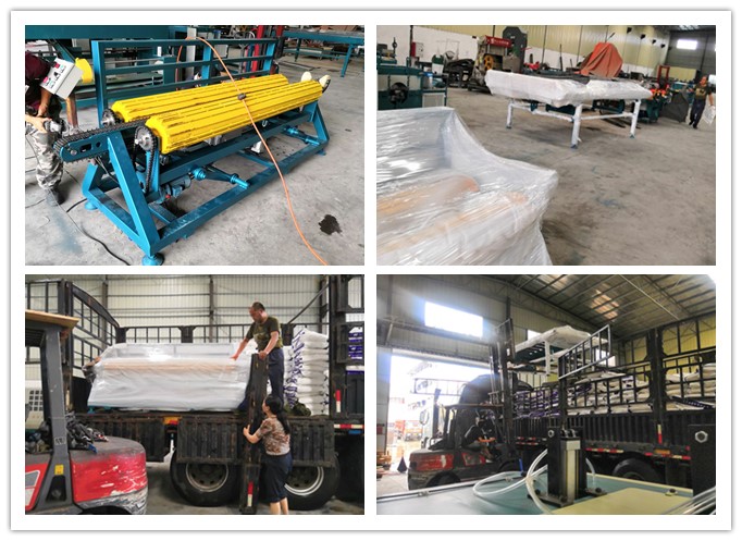 2018年6月發(fā)往浙江東陽(yáng)市--翻料架、進(jìn)料架、出料架