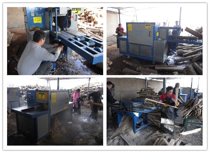 云南曲靖--原木、方木多片鋸、清邊機工作圖