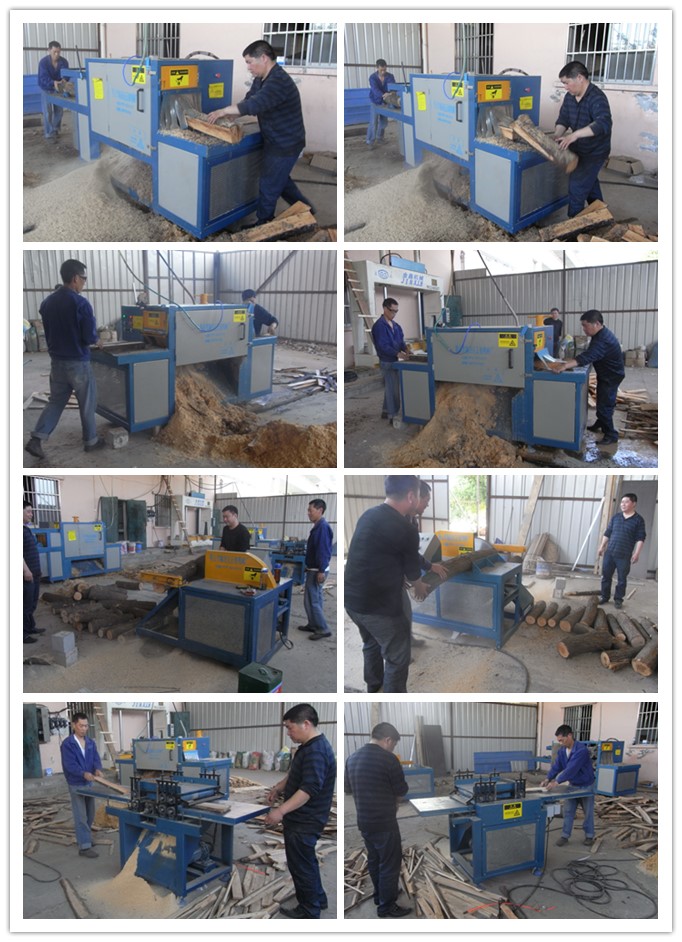 四川-截?cái)鄼C(jī)、清邊機(jī)、原木、方木多片鋸加工圖