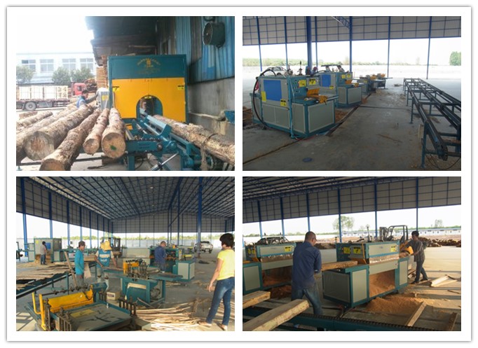 泰國(guó)-全自動(dòng)多片鋸、清邊機(jī)、截?cái)鄼C(jī)工作圖