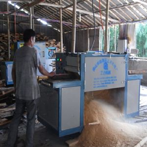 圓木多片鋸原木多片鋸正啟機(jī)械廠--浙江溫州瑞安加工現(xiàn)場