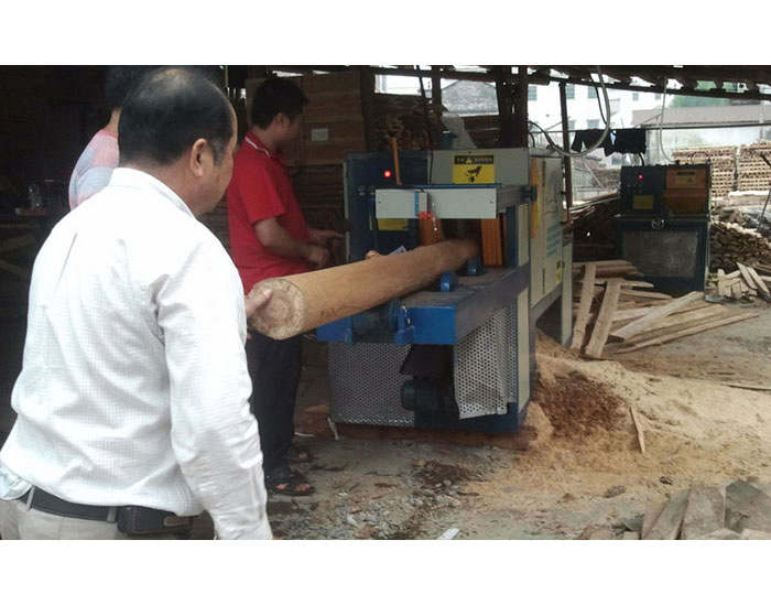 廣東省-高要-圓木200方木150高多片鋸加工現(xiàn)場(chǎng)