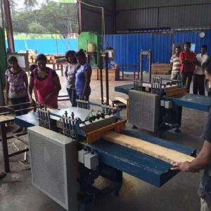 清邊鋸在斯里蘭卡客戶現(xiàn)場(chǎng)